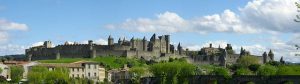 Castle of Carcassonne in the South of France