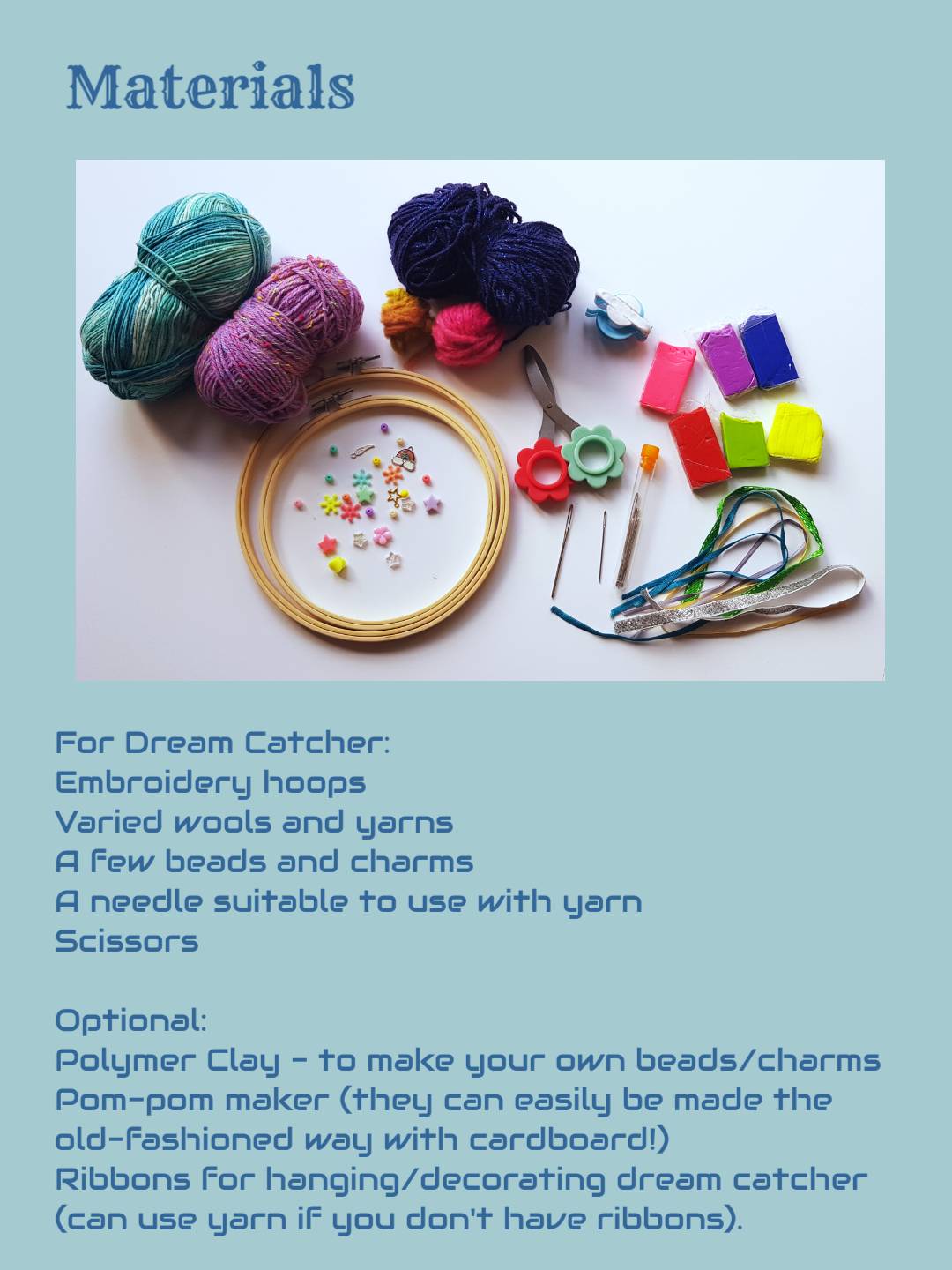 Yarn Needle For Dreamcatcher